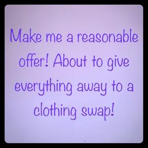 Reasonable offers accepted!